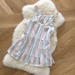 Sweet Striped Tie-back Tank